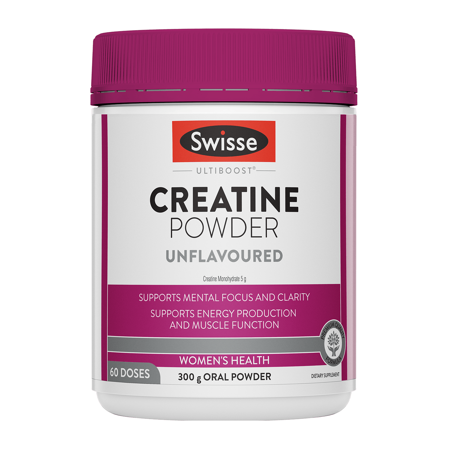 Swisse New Zealand SWISSE ULTIBOOST Creatine Powder Unflavoured