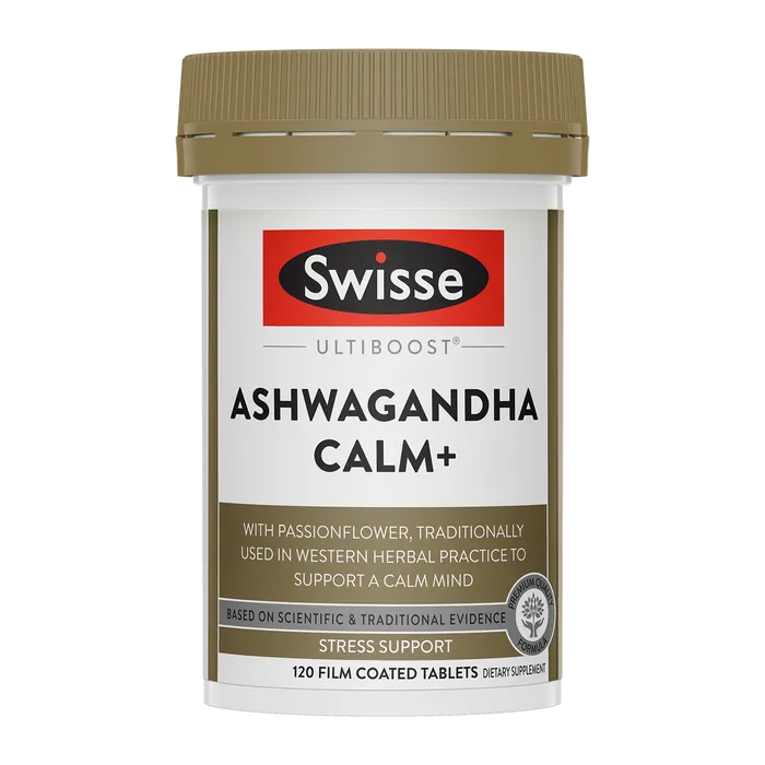 Swisse New Zealand SWISSE ULTIBOOST 120 Tablets Ashwagandha Calm+