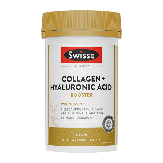 Swisse New Zealand SWISSE BEAUTY Collagen + Hyaluronic Acid Booster