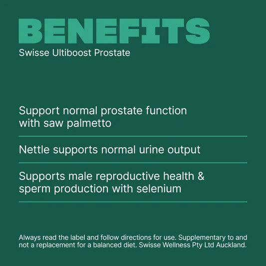 Swisse New Zealand SWISSE ULTIBOOST Prostate