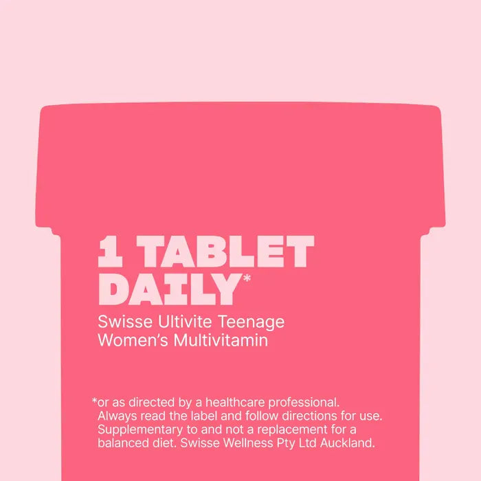 Swisse New Zealand SWISSE ULTIVITE Teenage Women's Multivitamin