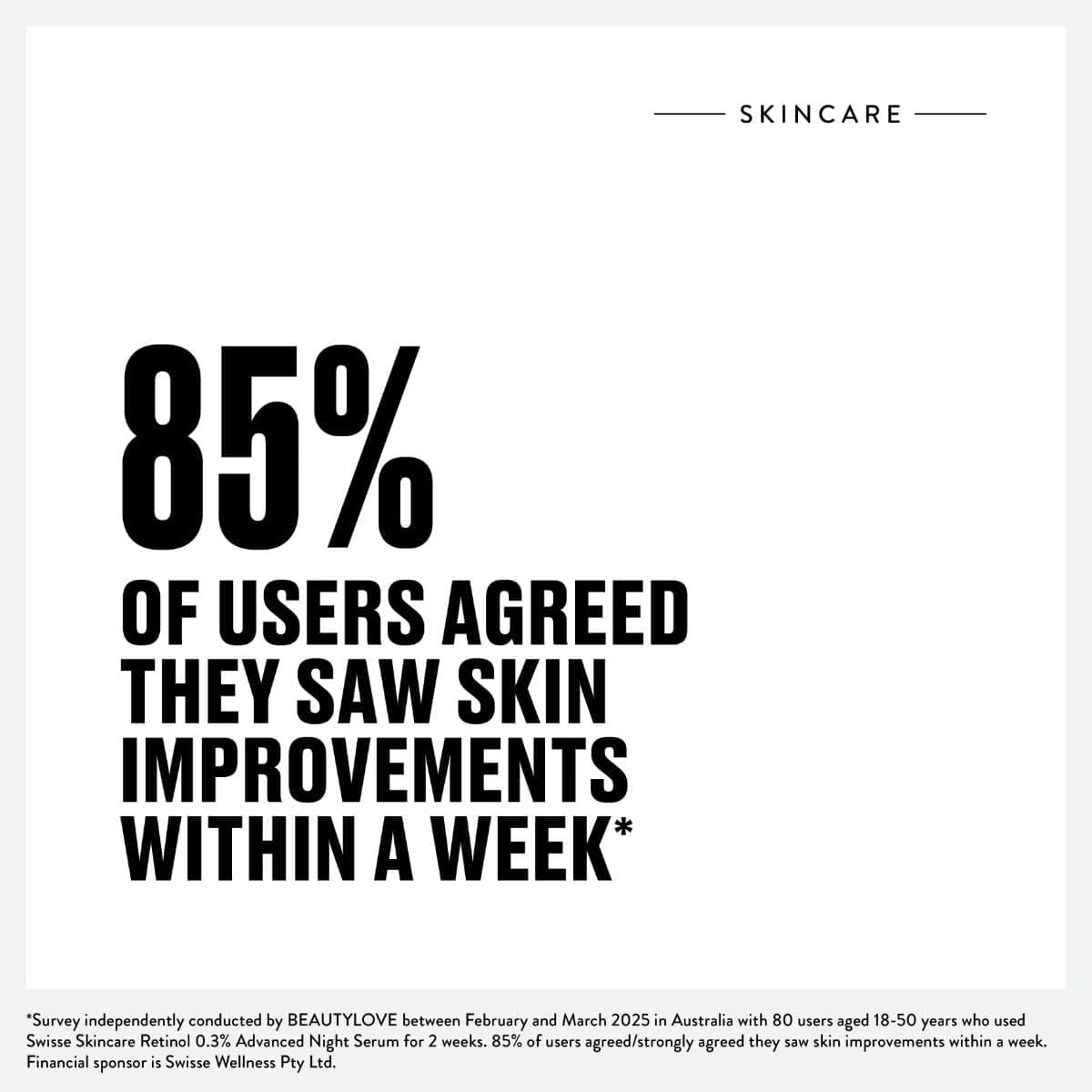 Swisse New Zealand SWISSE SKINCARE Retinol 0.3% Advanced Night Serum