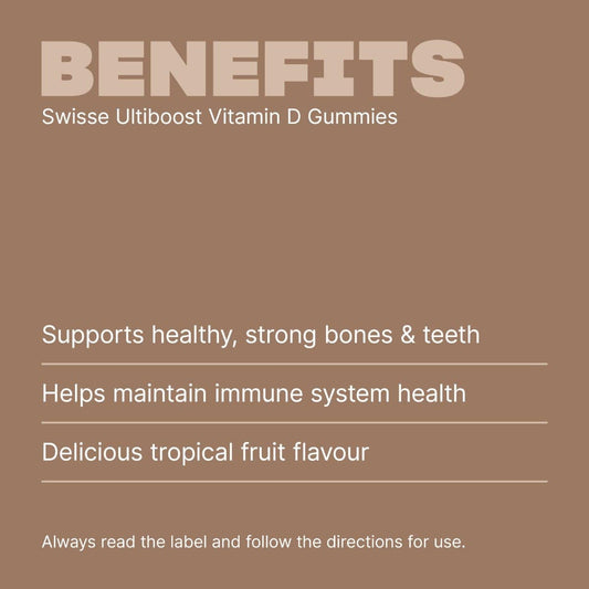 Swisse New Zealand SWISSE ULTIBOOST Vitamin D Gummies