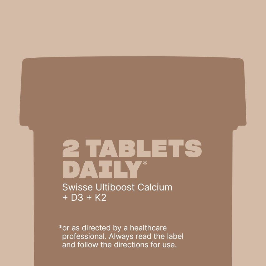 Swisse New Zealand SWISSE ULTIBOOST Calcium + D3 + K2