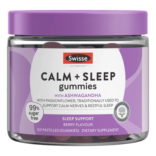 Swisse New Zealand SWISSE ULTIBOOST 120 Gummies Calm + Sleep Gummies