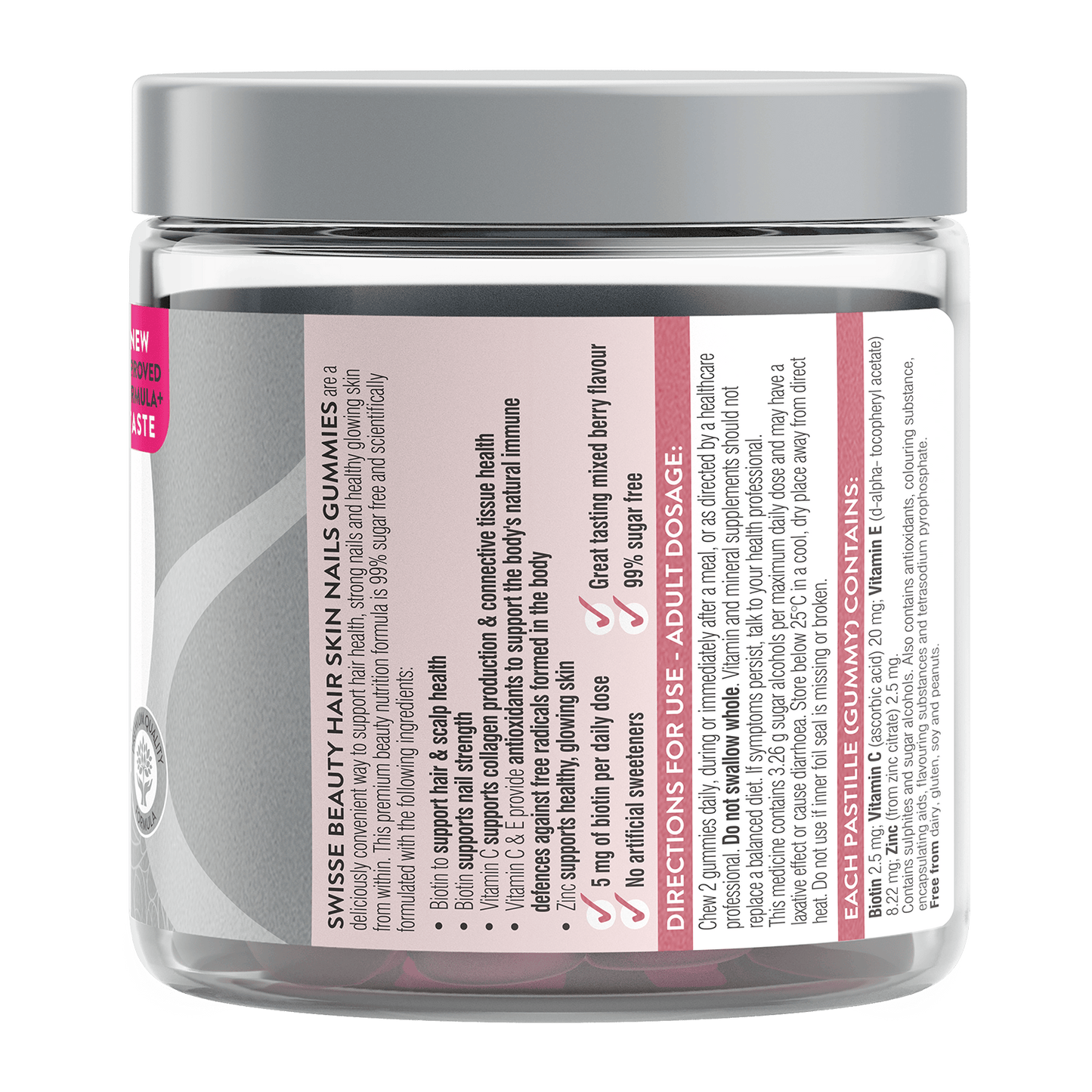Swisse New Zealand SWISSE BEAUTY Hair Skin Nails Gummies