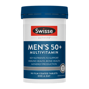 Swisse New Zealand SWISSE ULTIVITE 90 Tablets Men's 50+ Multivitamin