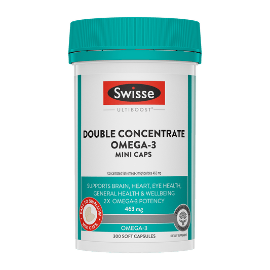 Swisse New Zealand SWISSE ULTIBOOST Double Concentrate Omega-3