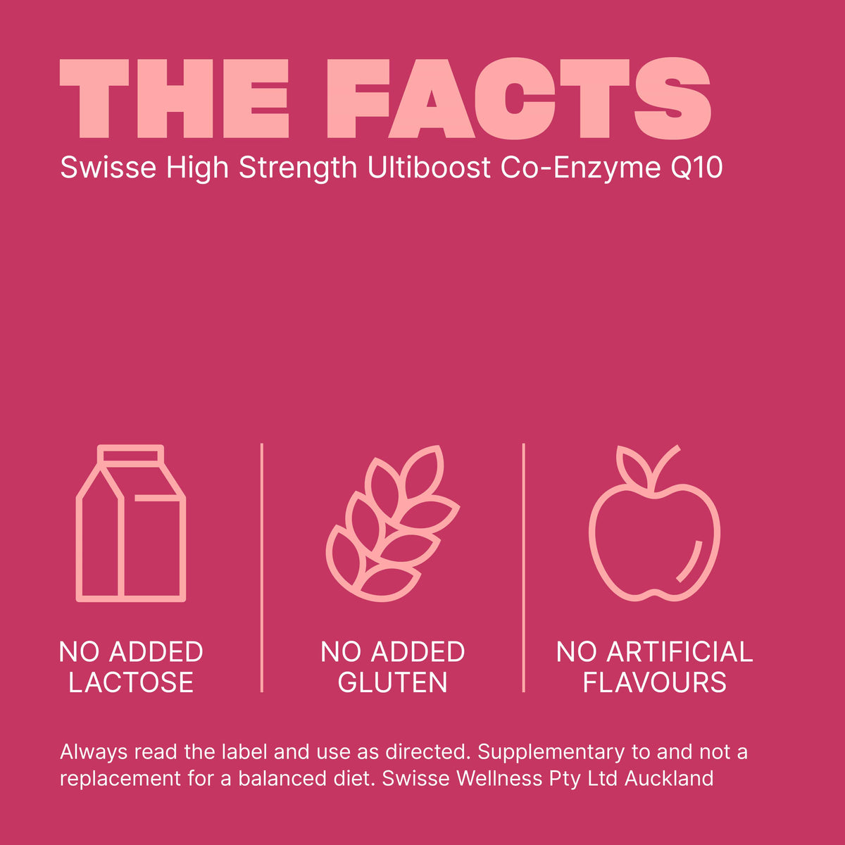 Swisse New Zealand SWISSE ULTIBOOST High Strength Co-Enzyme Q10