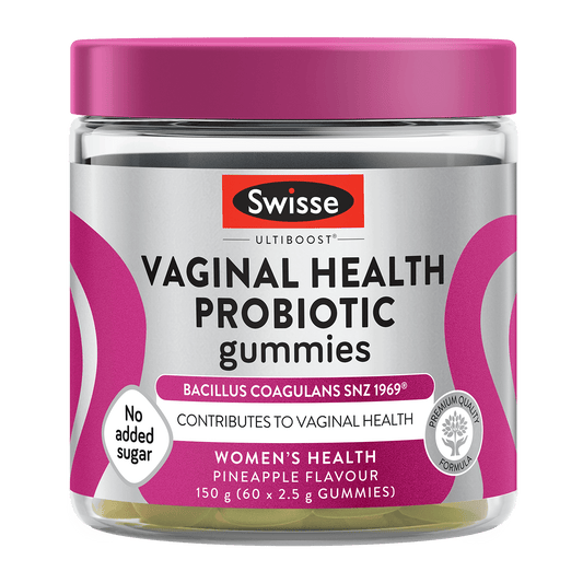 Swisse New Zealand SWISSE ULTIBOOST Vaginal Health Probiotic Gummies