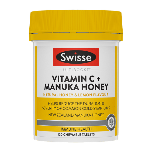 Swisse New Zealand SWISSE ULTIBOOST Vitamin C + Manuka Honey