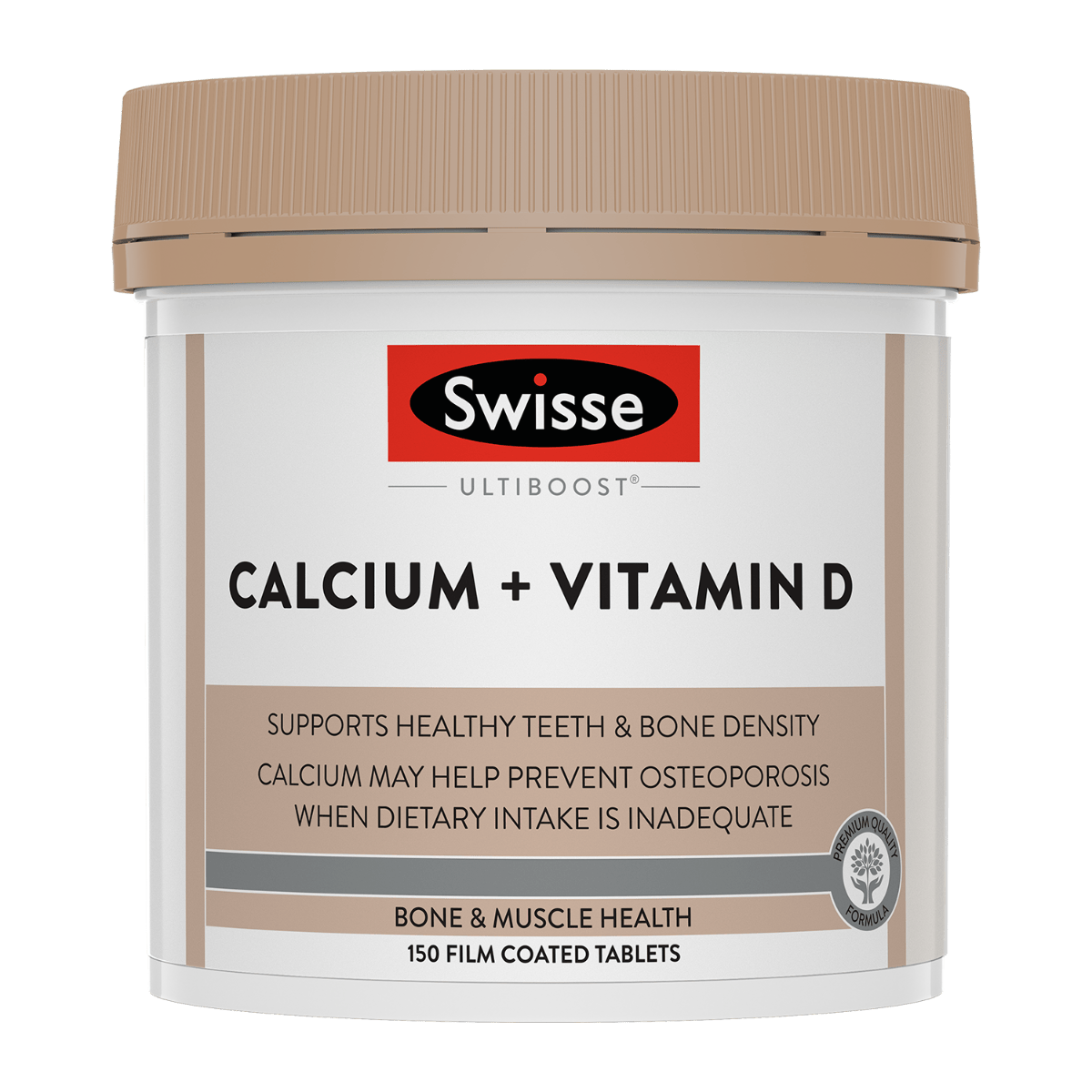 Swisse New Zealand SWISSE ULTIBOOST 150 Tablets Calcium + Vitamin D