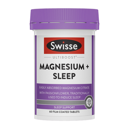 Swisse New Zealand SWISSE ULTIBOOST 60 Tablets Magnesium + Sleep