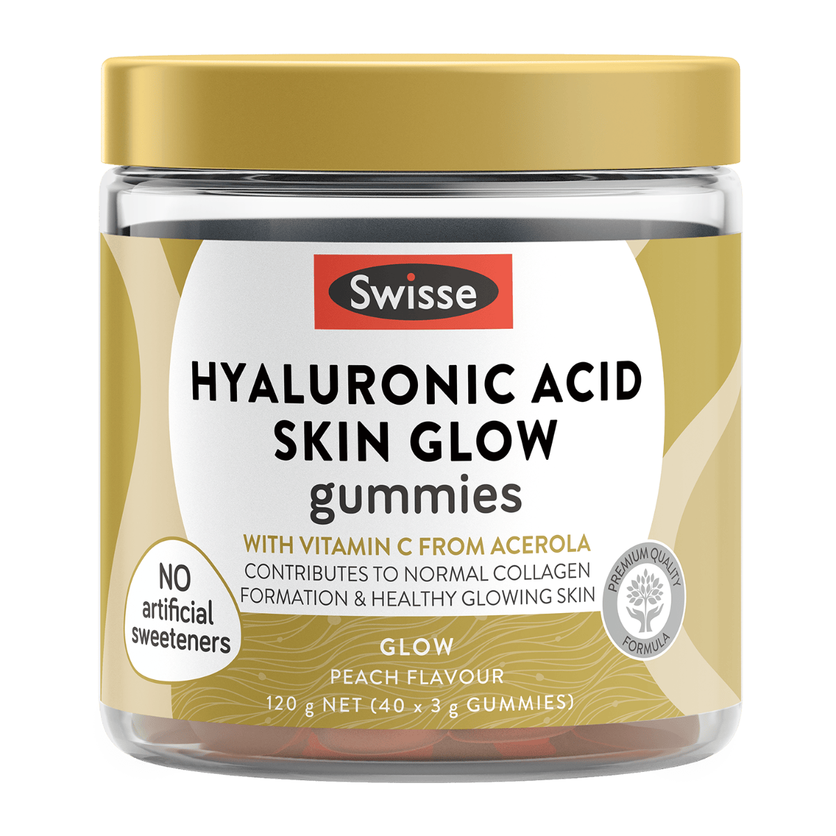 Swisse New Zealand SWISSE Hyaluronic Acid Skin Glow Gummies