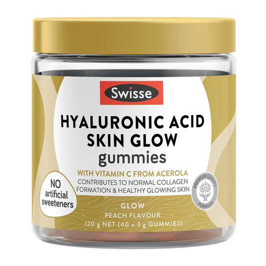 Swisse New Zealand SWISSE Hyaluronic Acid Skin Glow Gummies