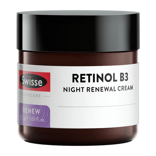 Swisse New Zealand SWISSE SKINCARE Retinol B3 Night Renewal Cream