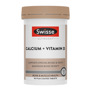 Swisse New Zealand SWISSE ULTIBOOST 90 Tablets Calcium + Vitamin D