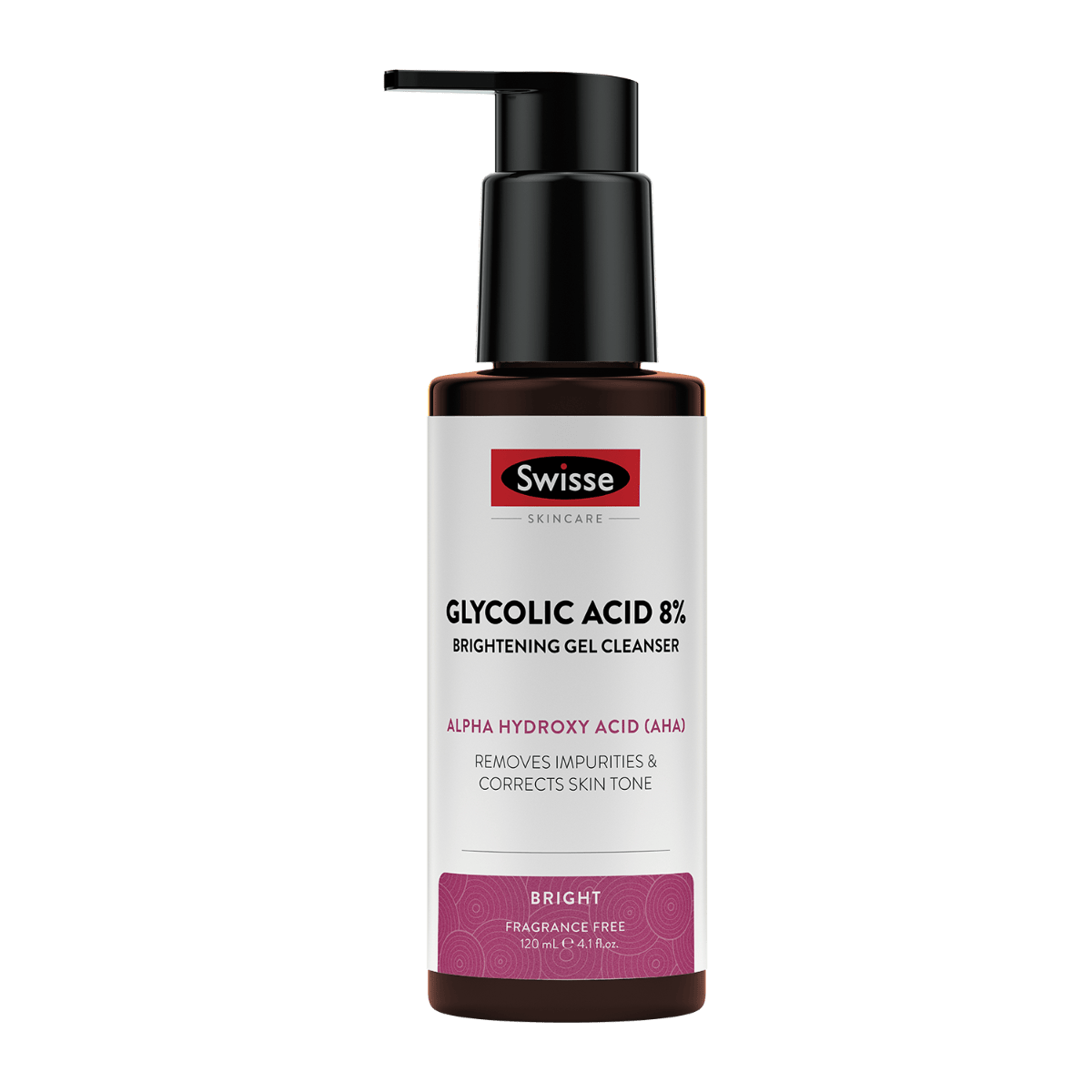 Swisse New Zealand SWISSE SKINCARE Glycolic Acid 8% Brightening Gel Cleanser