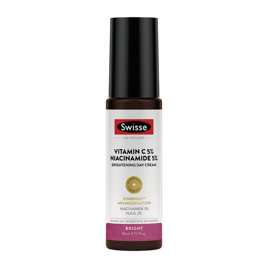 Swisse New Zealand SWISSE SKINCARE Vitamin C 5% Niacinamide 5% Brightening Day Cream