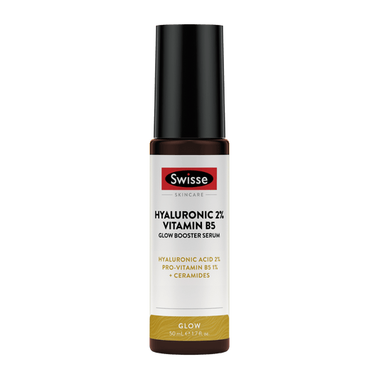Swisse New Zealand SWISSE SKINCARE 50mL Hyaluronic 2% Vitamin B5 Glow Booster Serum