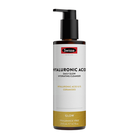 Swisse New Zealand SWISSE SKINCARE Hyaluronic Acid Daily Glow Hydrating Cleanser