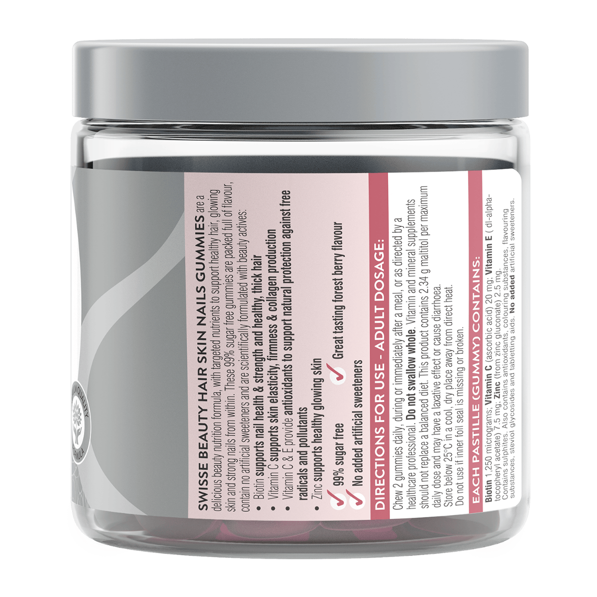 Swisse New Zealand SWISSE BEAUTY Hair Skin Nails Gummies