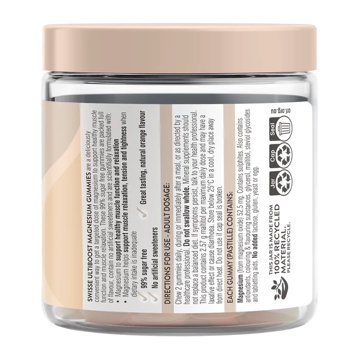 Swisse New Zealand SWISSE ULTIBOOST Magnesium Gummies