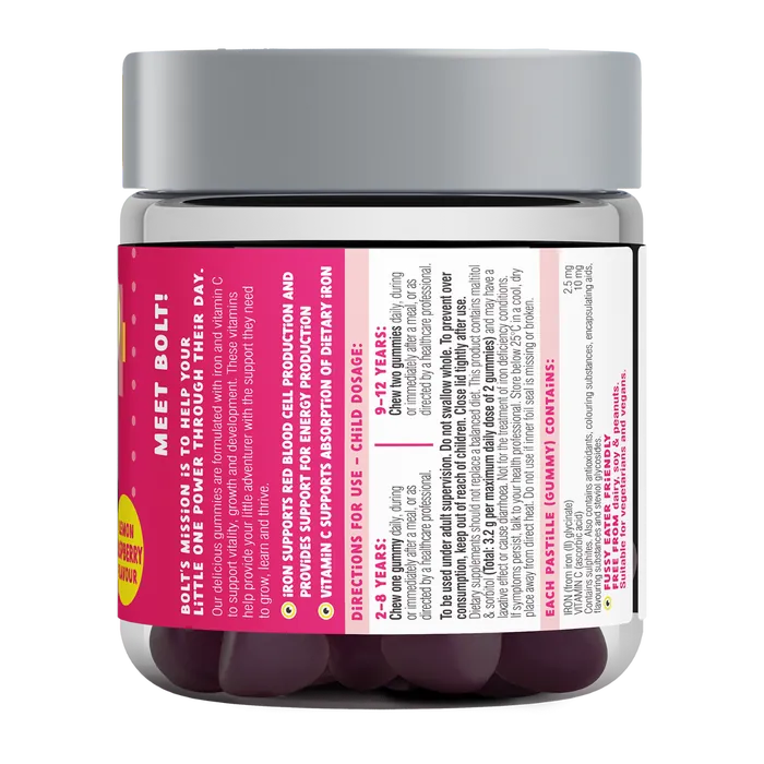 Swisse New Zealand LITTLE SWISSE Iron + Vit C Gummies