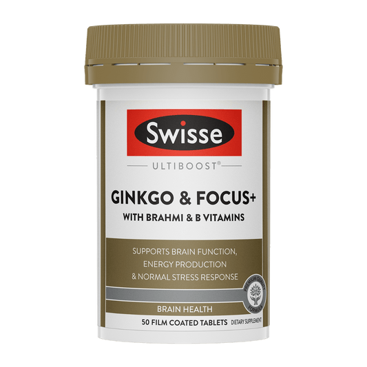 Swisse New Zealand SWISSE ULTIBOOST Ginkgo + Focus