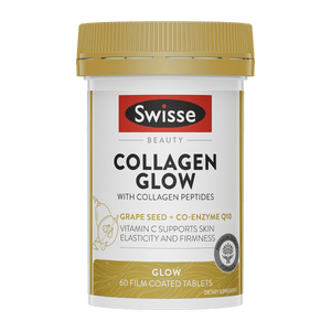 Swisse New Zealand SWISSE BEAUTY 60 Tablets Collagen Glow With Collagen Peptides