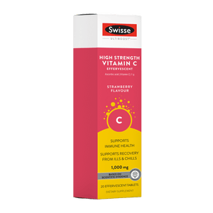 Swisse New Zealand SWISSE ULTIBOOST 20 Tablets High Strength Vitamin C Effervescent