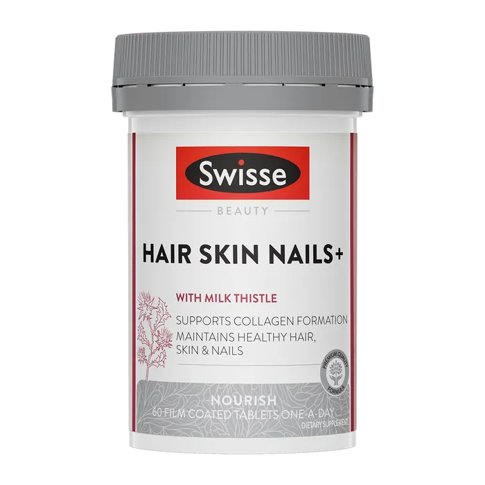 Swisse New Zealand SWISSE BEAUTY 60 Tablets Hair Skin Nails+