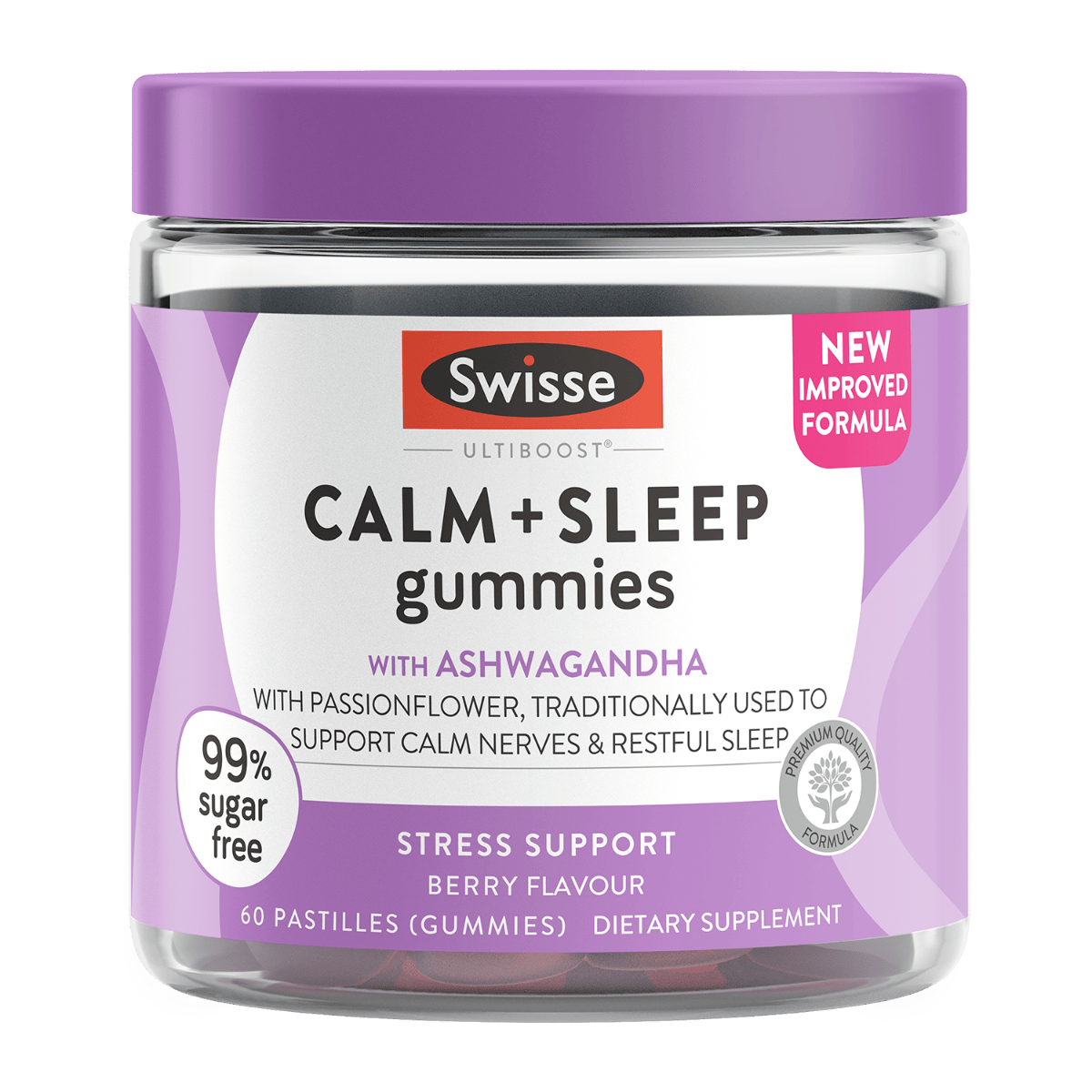 Swisse New Zealand SWISSE ULTIBOOST 60 Gummies Calm + Sleep Gummies
