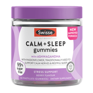 Swisse New Zealand SWISSE ULTIBOOST 60 Gummies Calm + Sleep Gummies