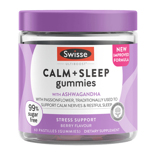 Swisse New Zealand SWISSE ULTIBOOST 60 Gummies Calm + Sleep Gummies