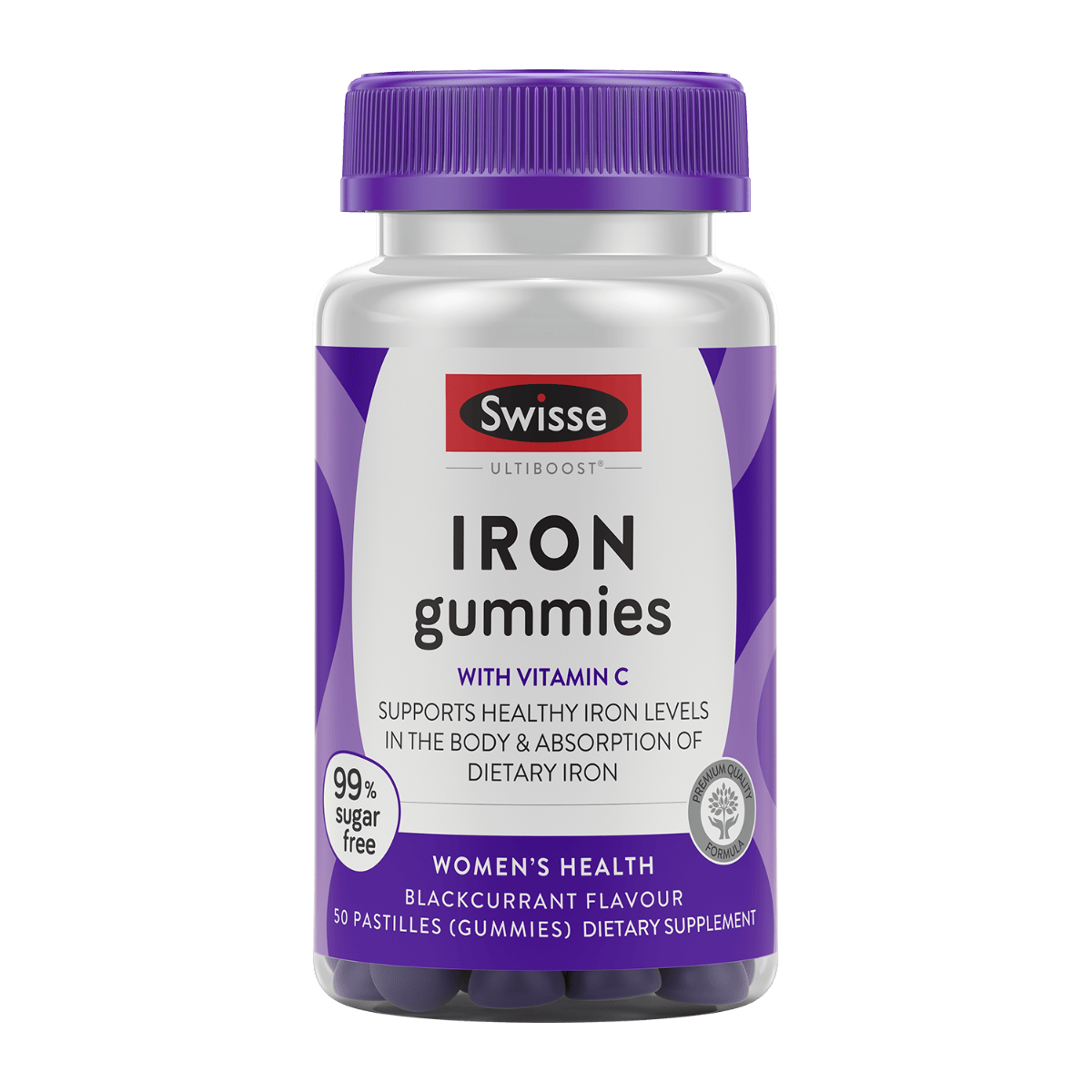 Swisse New Zealand SWISSE ULTIBOOST Iron Gummies