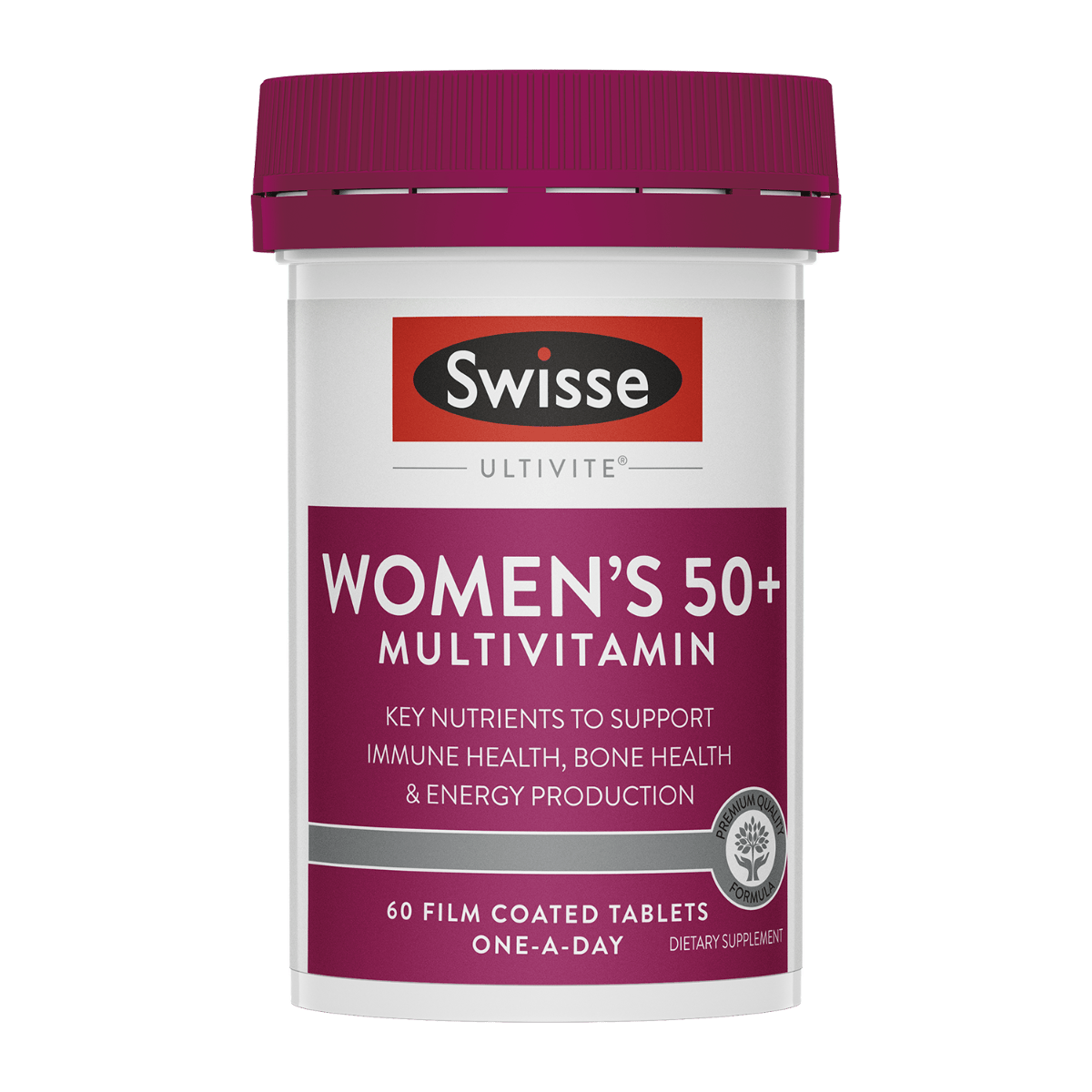 Swisse New Zealand SWISSE ULTIVITE 60 Tablets Women's 50+ Multivitamin