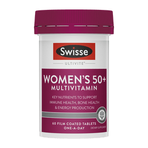 Swisse New Zealand SWISSE ULTIVITE 60 Tablets Women's 50+ Multivitamin