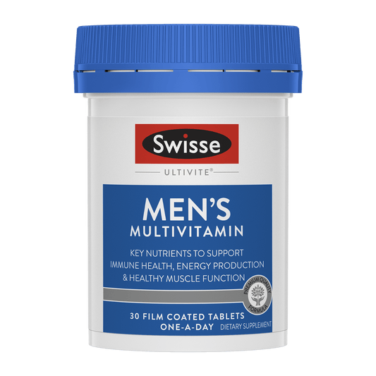 Swisse New Zealand SWISSE ULTIVITE 30 Tablets Men's Multivitamin