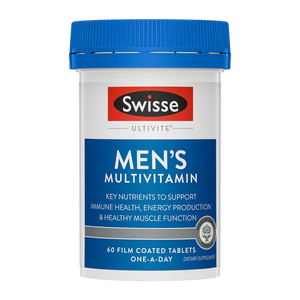 Swisse New Zealand SWISSE ULTIVITE 60 Tablets Men's Multivitamin