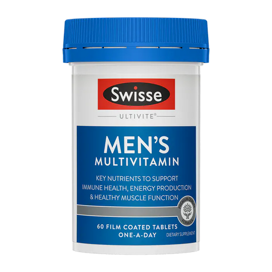 Swisse New Zealand SWISSE ULTIVITE 60 Tablets Men's Multivitamin