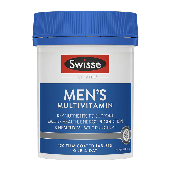 Swisse New Zealand SWISSE ULTIVITE 120 Tablets Men's Multivitamin