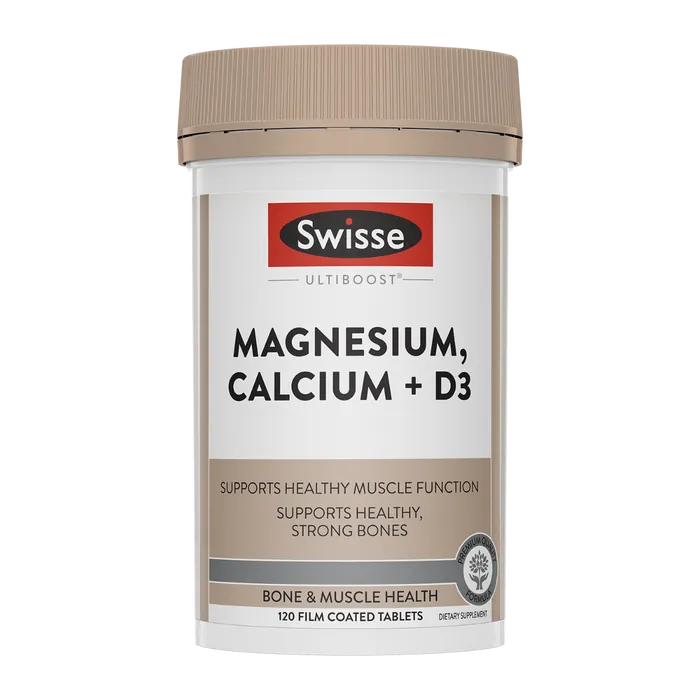 Swisse New Zealand SWISSE ULTIBOOST Magnesium, Calcium + D3