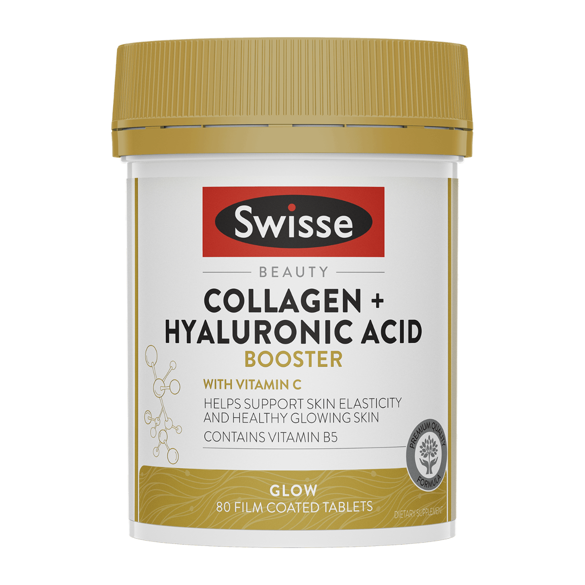 Swisse New Zealand SWISSE BEAUTY Collagen + Hyaluronic Acid Booster