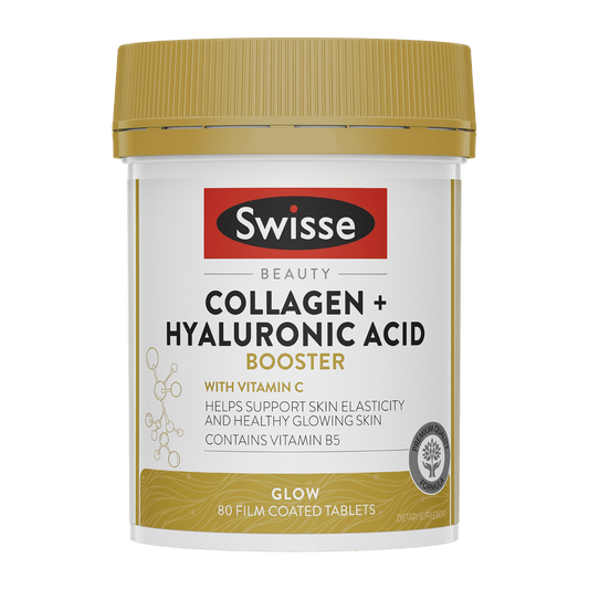 Swisse New Zealand SWISSE BEAUTY Collagen + Hyaluronic Acid Booster