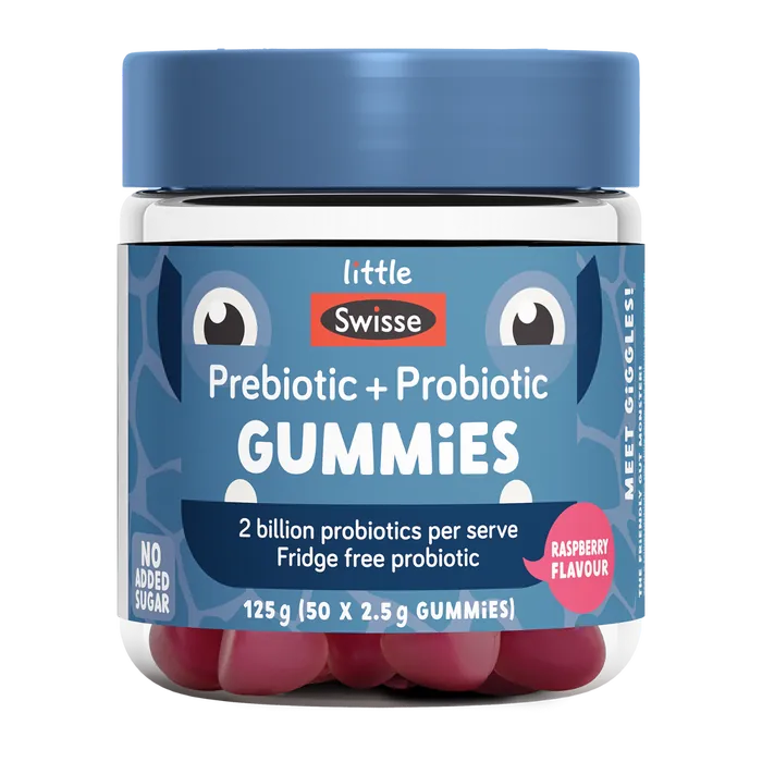 Swisse New Zealand LITTLE SWISSE Prebiotic + Probiotic Gummies