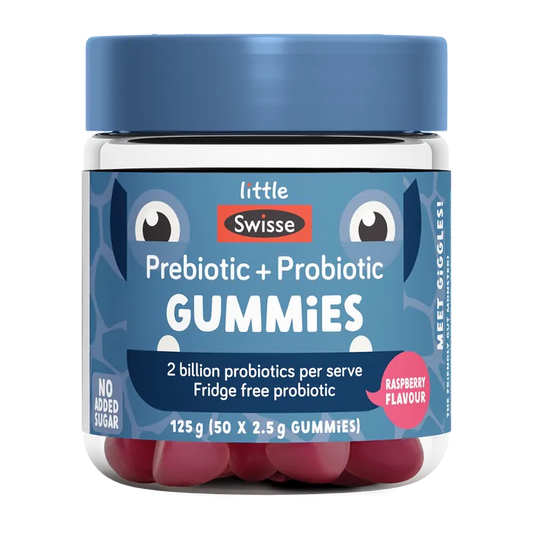 Swisse New Zealand LITTLE SWISSE Prebiotic + Probiotic Gummies