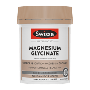 Swisse New Zealand SWISSE ULTIBOOST 120 Tablets Magnesium Glycinate