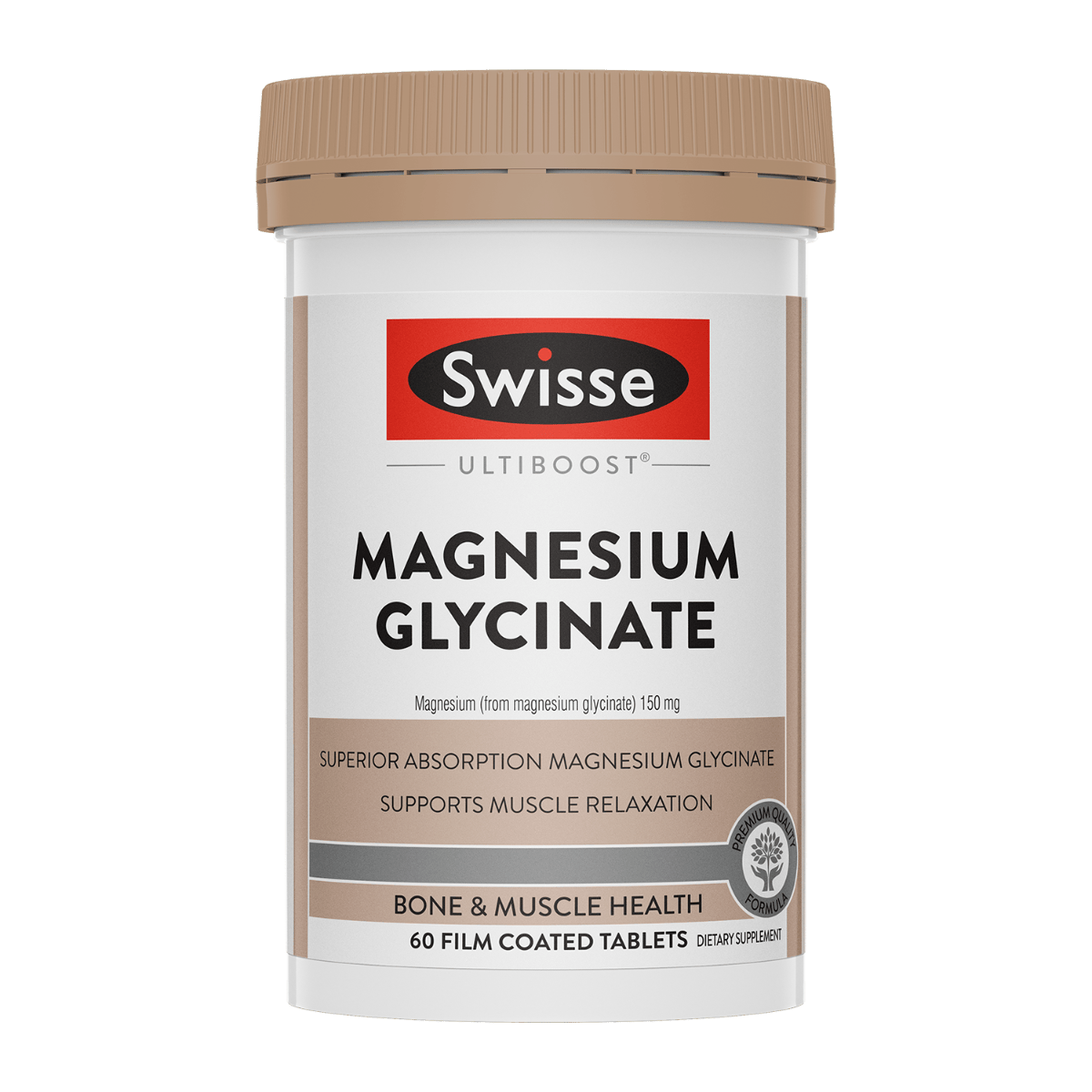 Swisse New Zealand SWISSE ULTIBOOST 60 Tablets Magnesium Glycinate