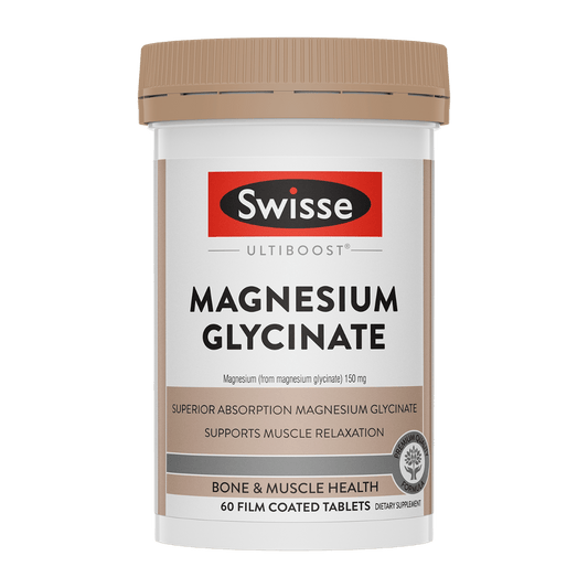 Swisse New Zealand SWISSE ULTIBOOST 60 Tablets Magnesium Glycinate